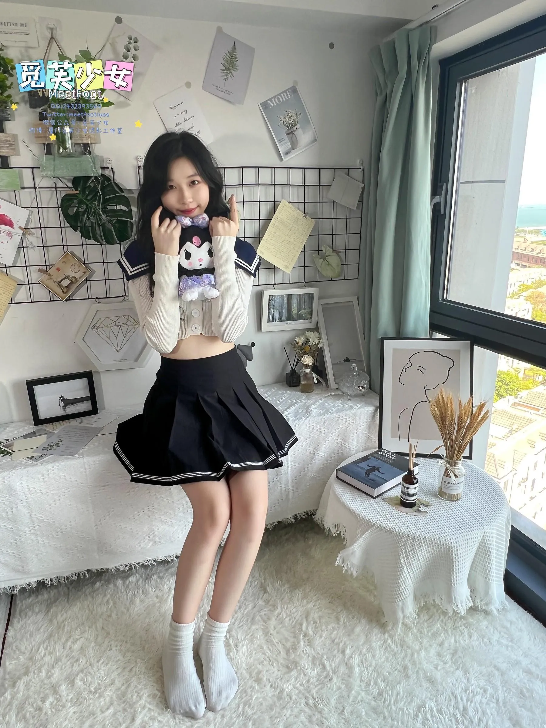 [觅芙少女]NO.018 JK短裙美少女-1 [105P]插图7